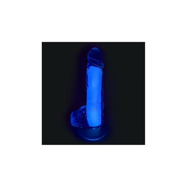Realistisk dildo VSCNOVELTY TPE Purpur 20 cm