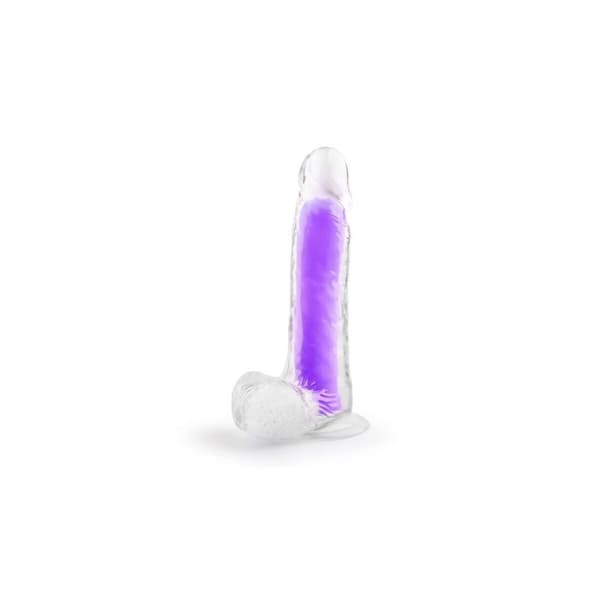 Realistisk dildo VSCNOVELTY TPE Purpur 20 cm