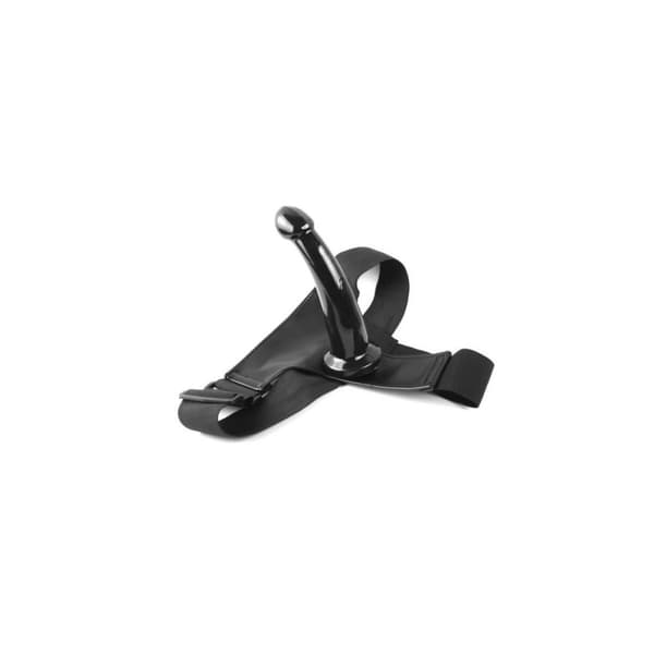 Strap-on dildo VSCNOVELTY Svart 19 cm