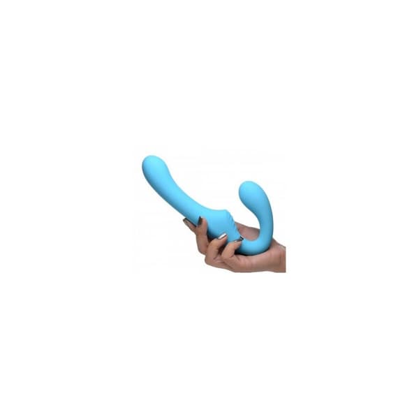 Smekningsapparat Double Penetration XR Blå Silikon