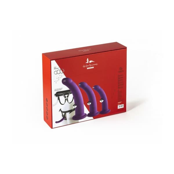 Strap-on dildo Virgite Purpur S/M/L