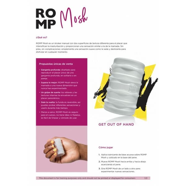 Masturberingsapparat Romp