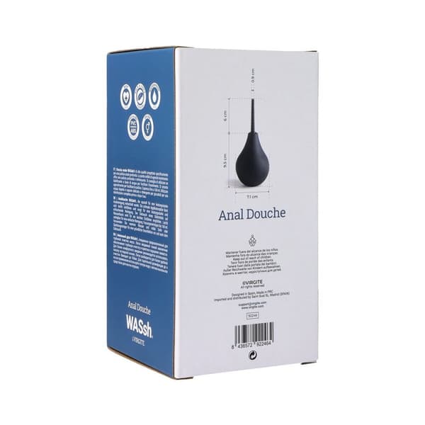 Colt expanderbar Analplugg Virgite Svart 160 ml