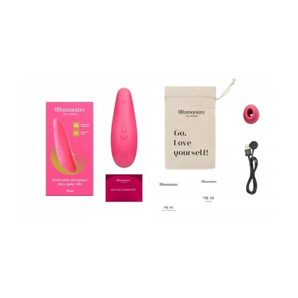 Sugstimulator för klitoris Womanizer Rosa