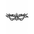 Miniatyrbillede 1 af 2: Maske Maskarade Sort