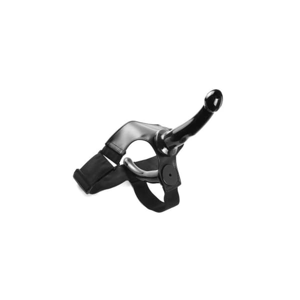 Strap-on dildo VSCNOVELTY Musta 17,8 cm