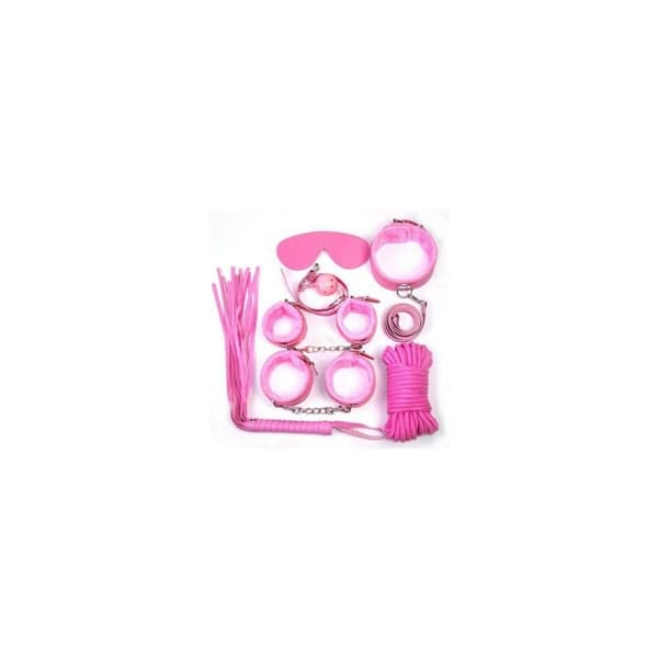 Large- seksisetti Fetish Arts Pinkki 6 Kappaletta