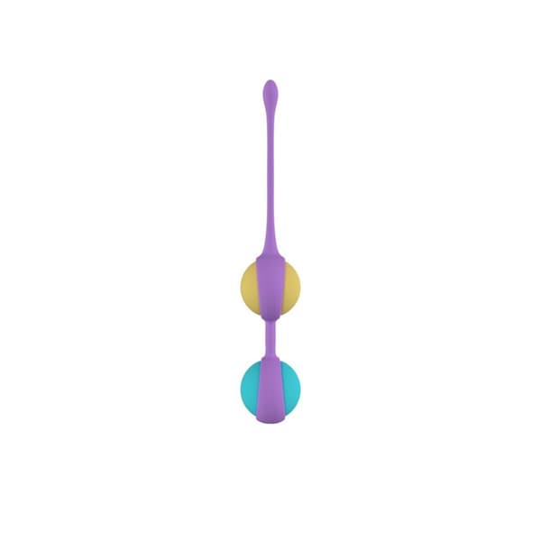 Painotettu Kegel treenisetti Party Color Toys Silikoni 3 Kappaletta