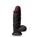 Miniatyrbild 1 av 5: Dildo Captain Red Svart