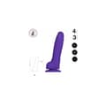 Miniatyrbild 3 av 5: Dildo Strap-on-me 6015926 Purpur XL