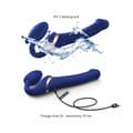 Miniatyrbild 6 av 7: Vibrator Strap-on-me 6017418 Blå XL
