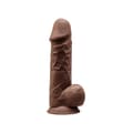 Miniatyrbillede 1 af 4: Realistisk Dildo Silexd Brun