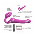 Miniatyrbillede 2 af 7: Vibrator Strap-on-me 6017456 Pink XL M