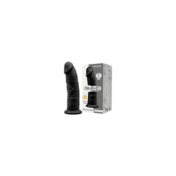 Realistinen dildo Silexd Musta