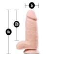 Miniatyrbild 4 av 11: Realistisk dildo Blush Au Naturel TPE Ø 7,6 cm