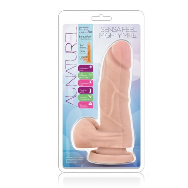 Realistisk dildo Blush Au Naturel TPE Ø 3,2 cm (10,1 cm)