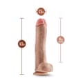 Miniatyrbild 3 av 8: Realistisk dildo Blush Dr Skin PVC Ø 6,3 cm (22,8 cm)