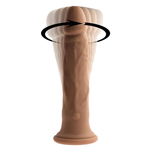 Realistisk dildo Evolved Silikon ABS Ø 4,5 cm (17,7 cm)