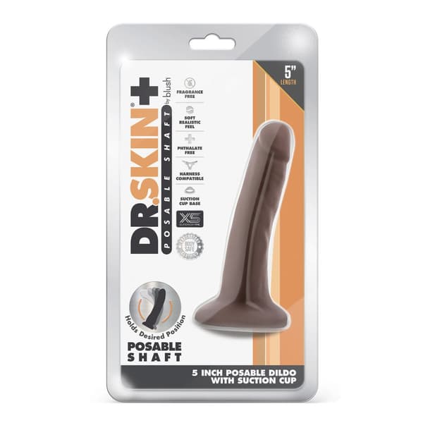Realistisk dildo Blush Dr Skin TPE Ø 3,1 cm (12,7 cm)