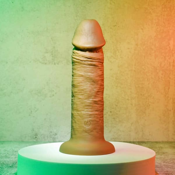 Realistisk dildo Evolved Silikon Ø 4,8 cm (15,2 cm)