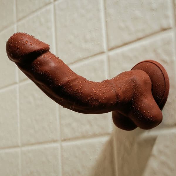 Realistisk dildo Evolved TPE Ø 3,2 cm