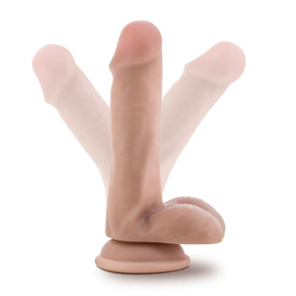 Realistisk dildo Blush Dr Skin TPE Ø 3,5 cm (12 cm) (16,5 cm)