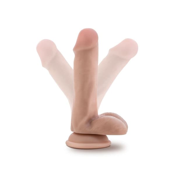 Realistisk dildo Blush Dr Skin TPE Ø 3,5 cm (12 cm) (16,5 cm)