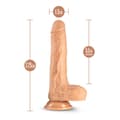 Miniatyrbild 9 av 11: Realistisk dildo Blush Dr Skin Silikon ABS Ø 3,5 cm (13,9 cm) (19,6 cm)