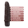 Miniatyrbild 7 av 8: Realistisk dildo Blush Dr Skin Silikon ABS Ø 4 cm (15,2 cm) (19 cm)