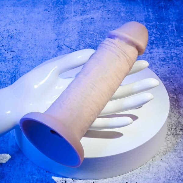 Realistisk dildo Evolved Silikon Ø 4,8 cm (15,2 cm)