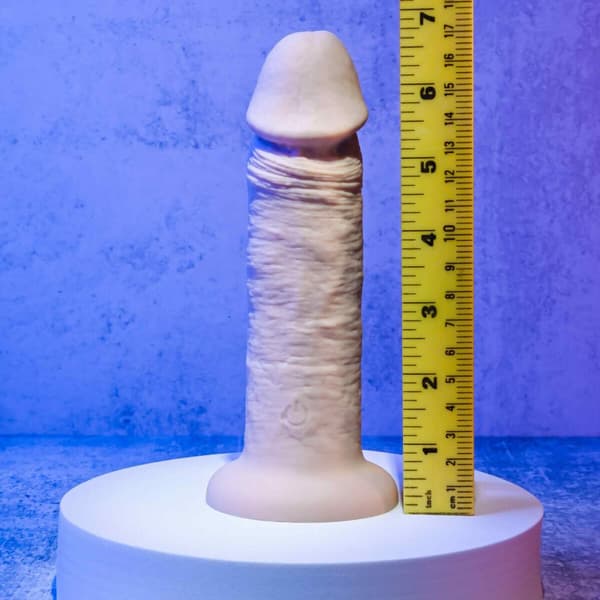 Realistisk dildo Evolved Silikon Ø 4,8 cm (15,2 cm)