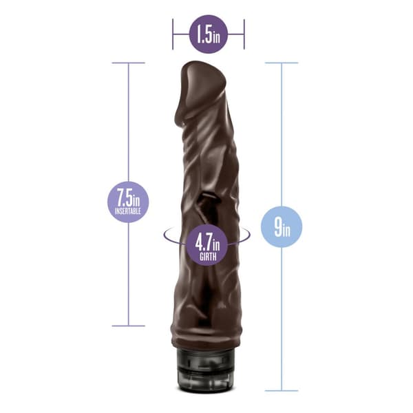 Realistisk dildo Blush Dr Skin PVC Ø 4,7 cm (17,7 cm) (21,5 cm)