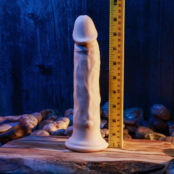 Realistisk dildo Evolved Silikon ABS Ø 4,5 cm (17,7 cm)