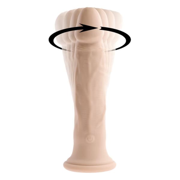 Realistisk dildo Evolved Silikon ABS Ø 4,5 cm (17,7 cm)