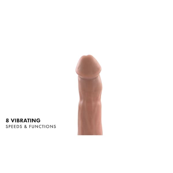 Realistisk dildo Evolved Silikon ABS Ø 4,5 cm (17,8 cm)