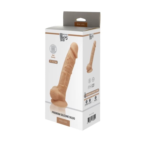 Realistisk dildo Dream Toys Real Love Silikon Ø 3,8 cm