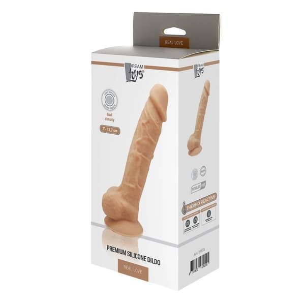Realistisk dildo Dream Toys Real Love Silikon Ø 3,8 cm