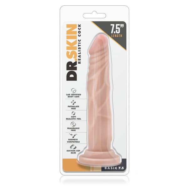 Realistisk Dildo Blush Dr Skin PVC Ø 3,1 cm