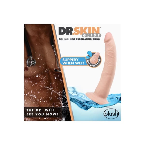 Realistisk Dildo Blush Dr Skin TPE Ø 3,8 cm