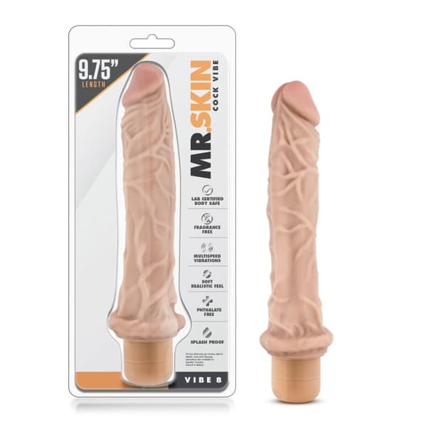 Realistisk Dildo Blush Dr Skin PVC Ø 4,5 cm (20,3 cm)