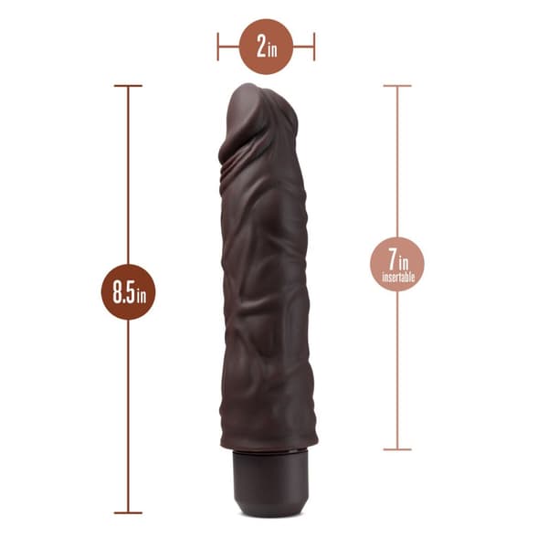 Realistisk Dildo Blush Dr Skin Silikone ABS Ø 5 cm (17,7 cm) (21,5 cm)