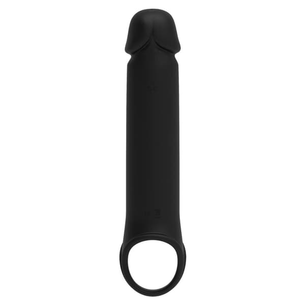 Penissuoja Dream Toys Ramrod Musta Ø 4,4 cm