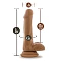 Pikkukuva 7 / 11: Realistinen dildo Blush Dr Skin TPE Ø 3,5 cm (12 cm) (16,5 cm)