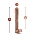 Pikkukuva 3 / 6: Realistinen dildo Blush Dr Skin PVC Ø 5 cm
