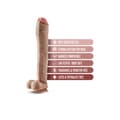 Pikkukuva 5 / 6: Realistinen dildo Blush Dr Skin PVC Ø 5 cm