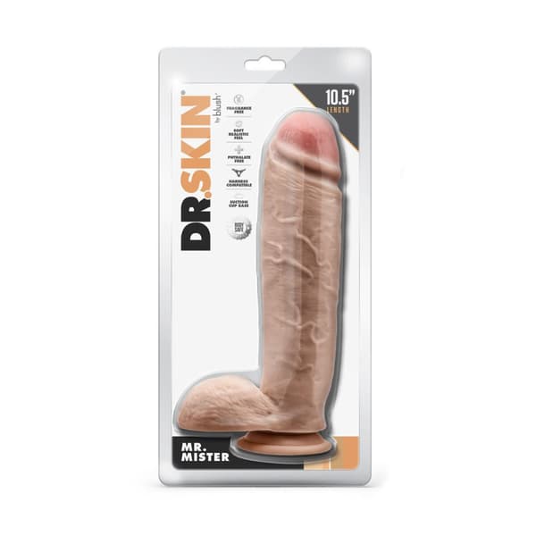 Realistinen dildo Blush Dr Skin PVC Ø 6,4 cm (22,8 cm)