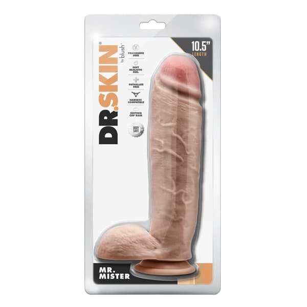 Realistinen dildo Blush Dr Skin PVC Ø 6,4 cm (22,8 cm)