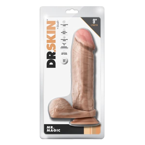Realistinen dildo Blush Dr Skin PVC Ø 4,7 cm (19 cm)