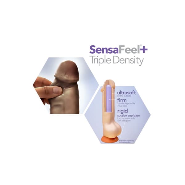 Realistinen dildo Blush Dr Skin TPE Ø 3,4 cm (15,2 cm) (16,5 cm)