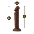 Pikkukuva 9 / 11: Realistinen dildo Blush Dr Skin TPE Ø 3,4 cm (15,2 cm) (16,5 cm)